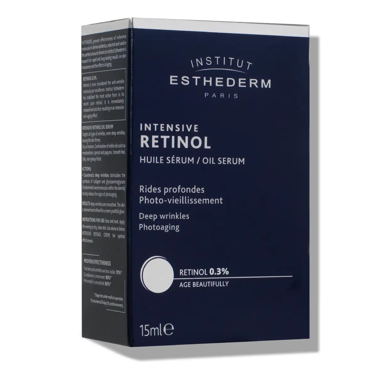 سرم روغنی جوانساز رتینول استادرم 15 میل | INSTITUT ESTHEDERM Retinol Oil Serum — تصویر ۳