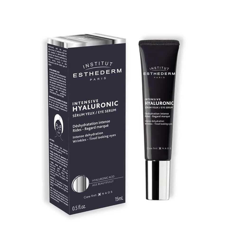 سرم دور چشم آبرسان قوی هیالورونیک استادرم 15 میل | INSTITUT ESTHEDERM Intensive Hyaluronic Eye Serum