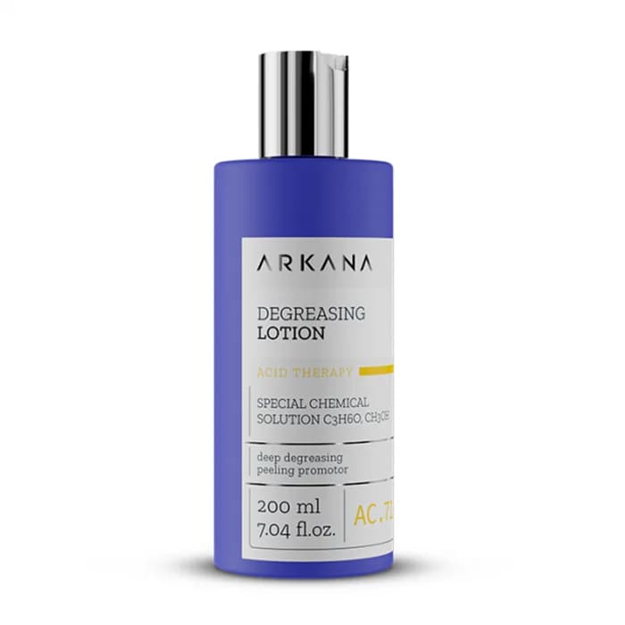 تقویت کننده پیلینگ و چربی زدای عمقی آرکانا 200 میل Degreasing Lotion ARKANA — تصویر ۴