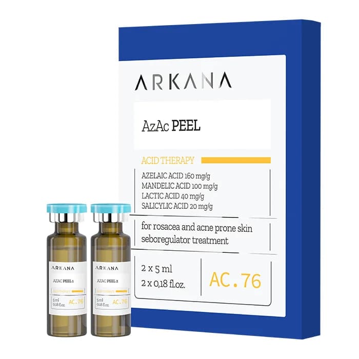 اسید لایه بردار پوست چرب و مستعد آکنه آرکانا AzAc Peel ARKANA — تصویر ۳