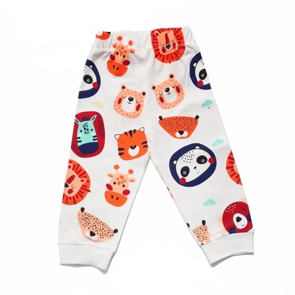 ست بلوز آستین بلند و شلوار نوزادی آشور مدل Lion — تصویر ۱۱