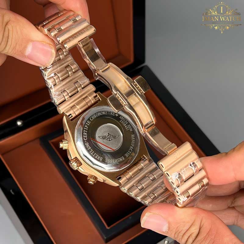 ساعت برایتلینگ خلبانی رزگلد breitling A9541 — تصویر ۹