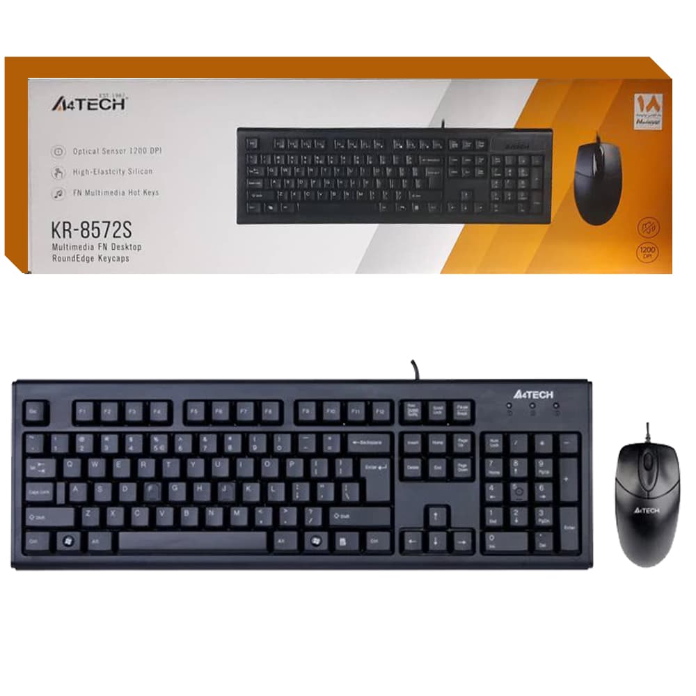 ماوس و کیبورد ای فورتک KR-8572 S