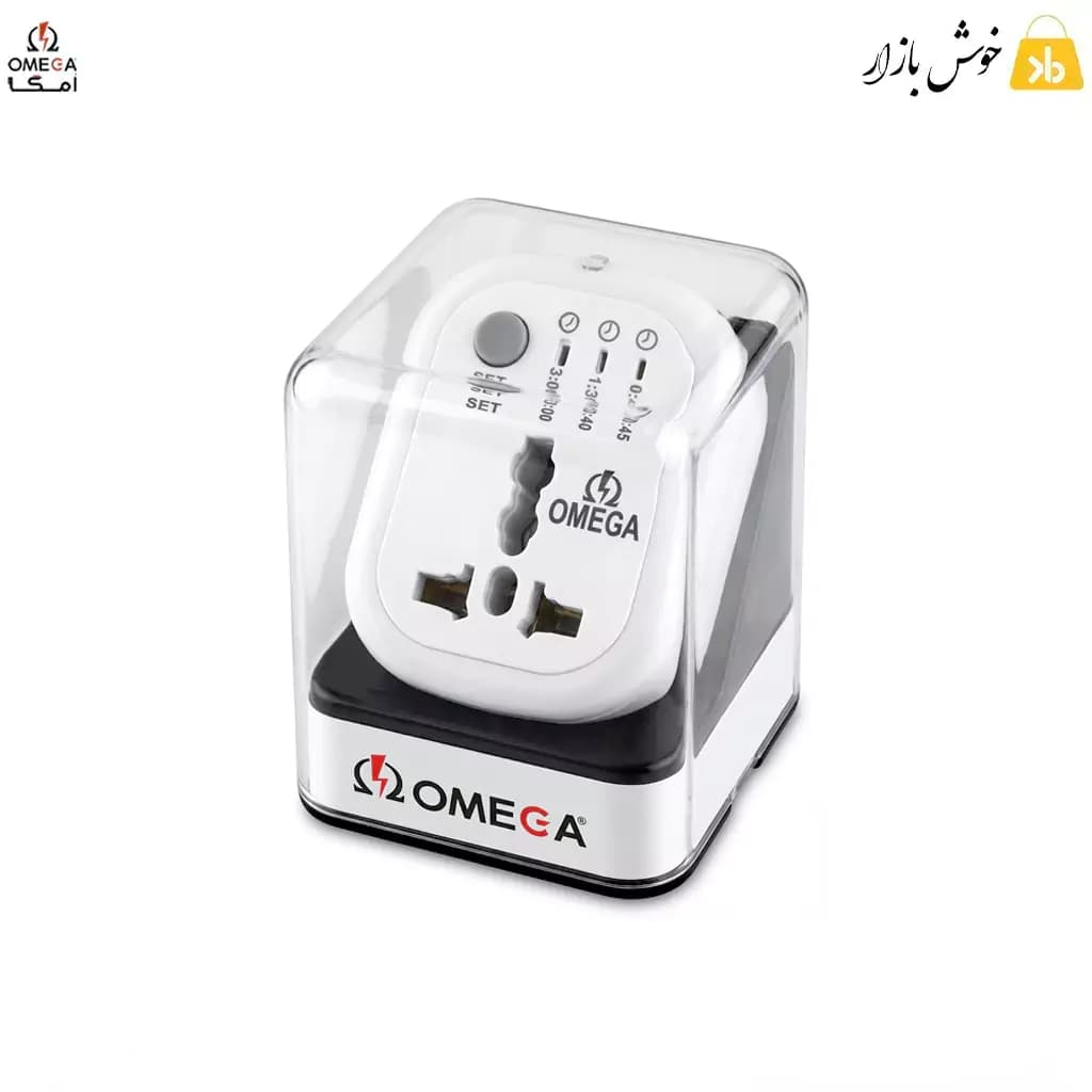تبدیل برق 3 به 2 OMEGA مدل M100 – لیمویی — تصویر ۷