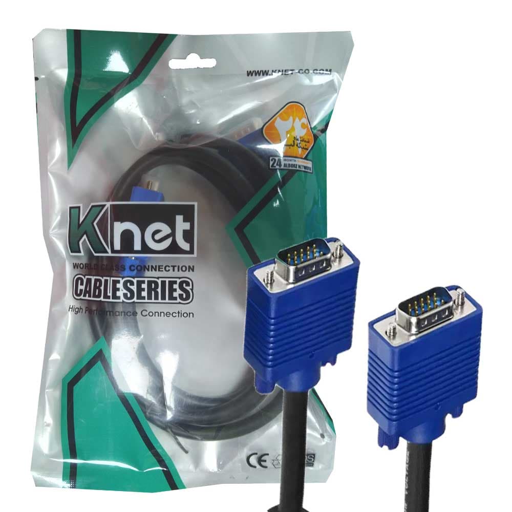 کابل VGA کی نت KNET به طول 1.5متر