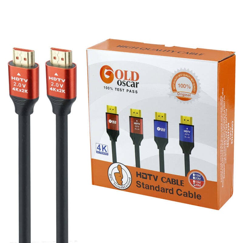 کابل Gold Oscar HDMI v2.0 4K 15m