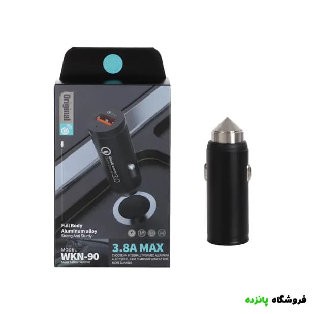 شارژر فندکی فست تک پورت مدل WKN-90 18W — تصویر ۷