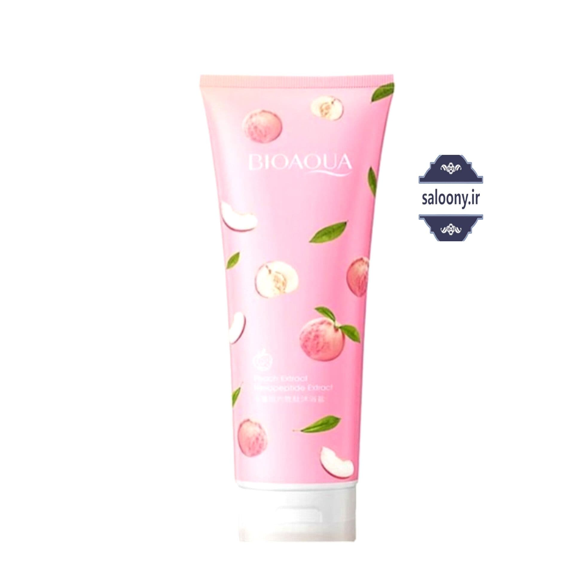 نمک بدن هلو داخل حمام بیو آکوا (BioAqua Peach Body Scrub Salt) – 250 گرم