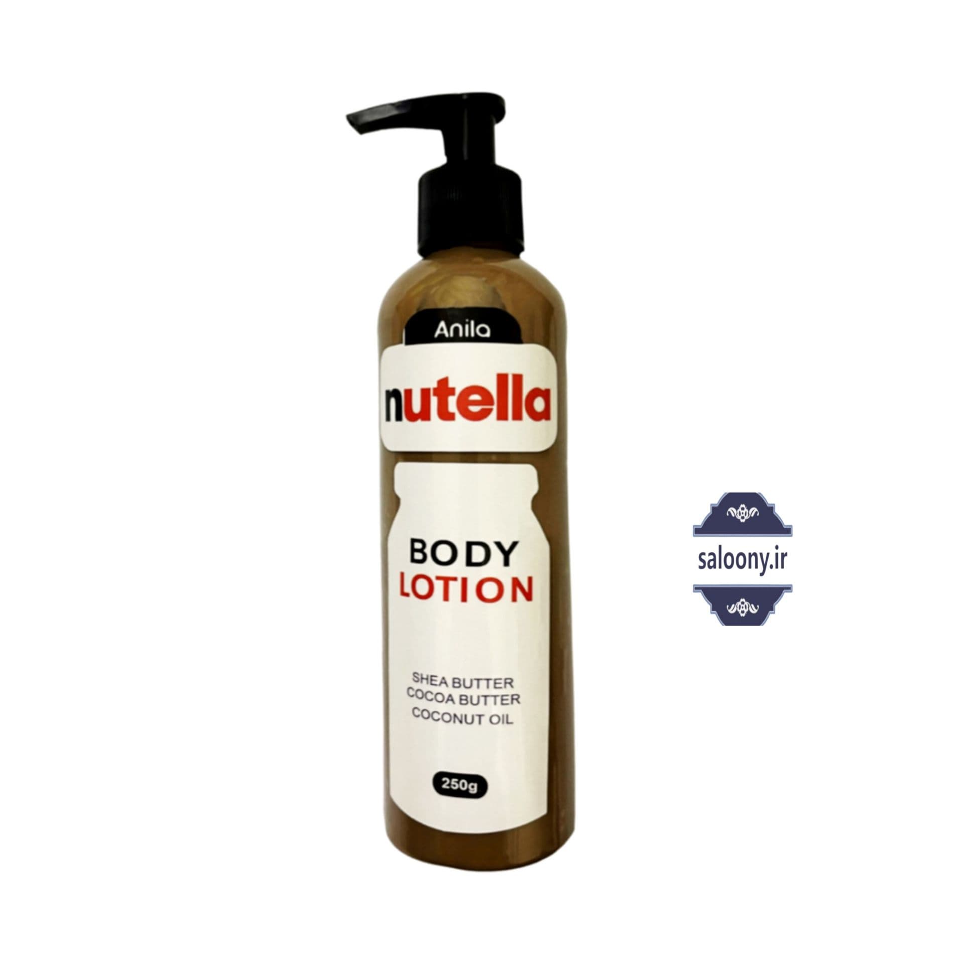 لوسیون بدن نوتلا – body lotion مکس لیدی