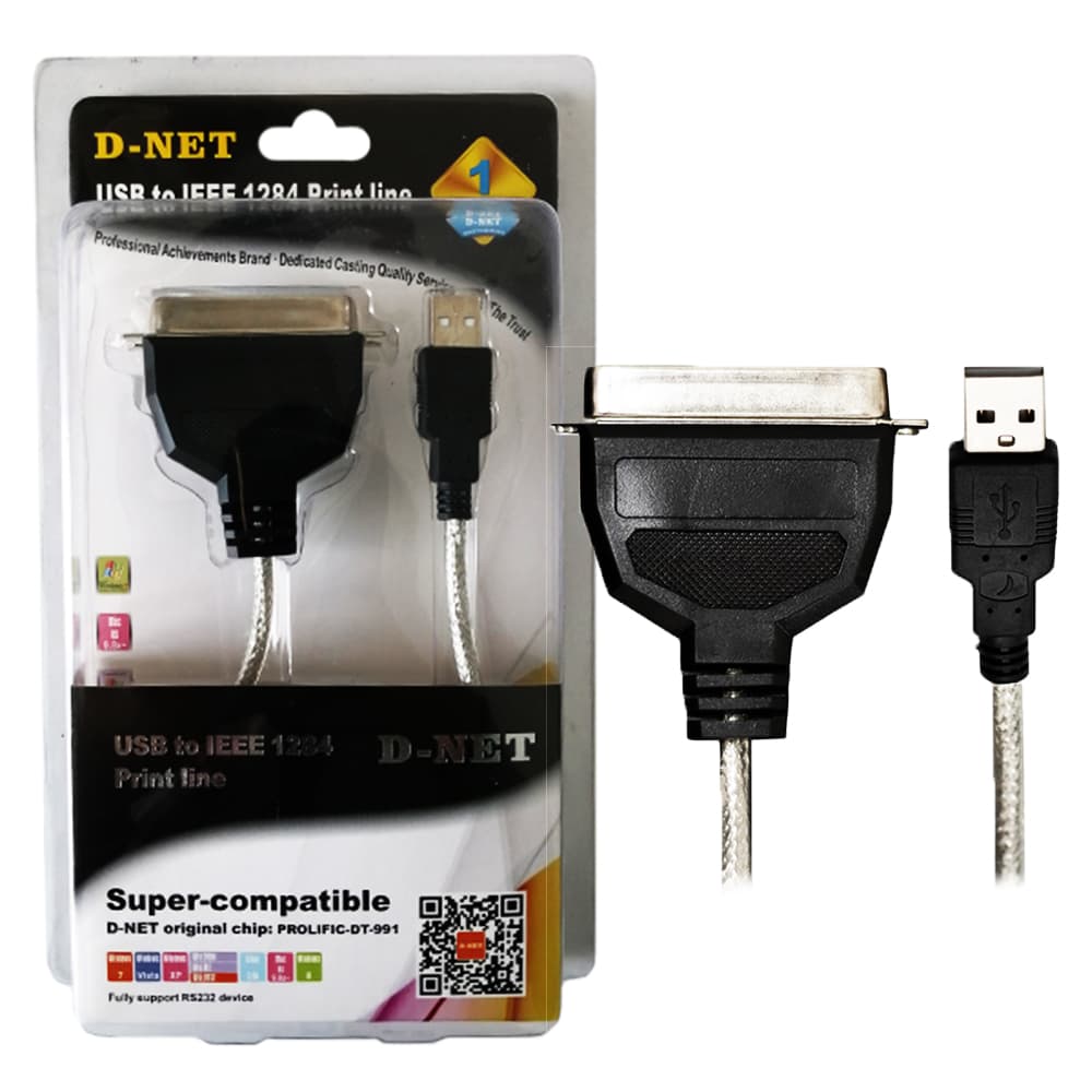 کابل مبدل LPT مادگی به USB دی نت — تصویر ۴