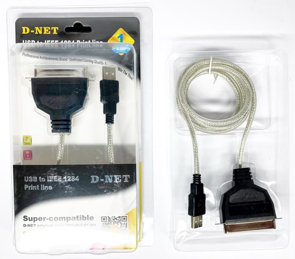 کابل مبدل LPT مادگی به USB دی نت — تصویر ۳