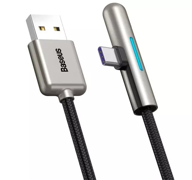 کابل ۱ متری USB به Type-C باسئوس CAT7C — تصویر ۷