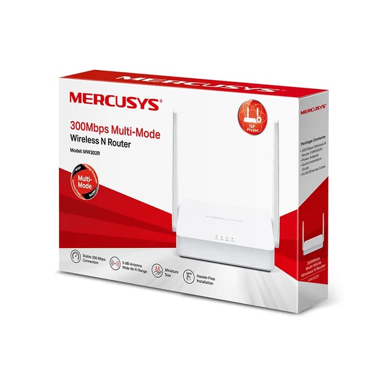 روتر بی‌سیم 300Mbps مرکوسیس Mercusys MW302R — تصویر ۹