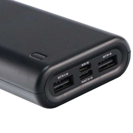 پاور بانک Verity V-PA117-20B 20000mah مشکی — تصویر ۳