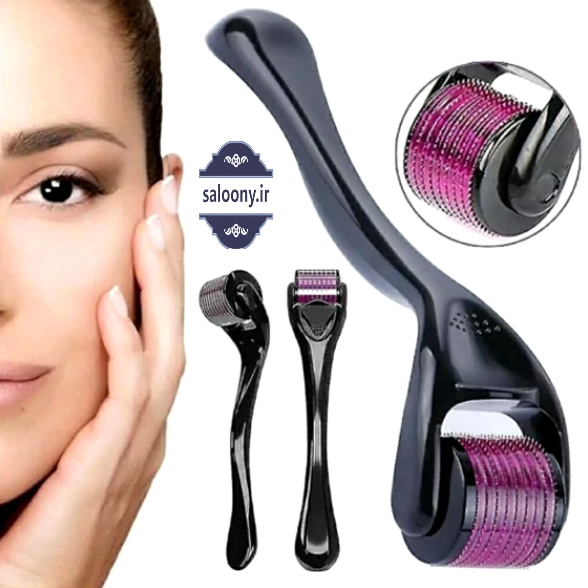 درمارولر غلطکی مدل سوزن تیتانیومی سایز 0.5 — تصویر ۱۰