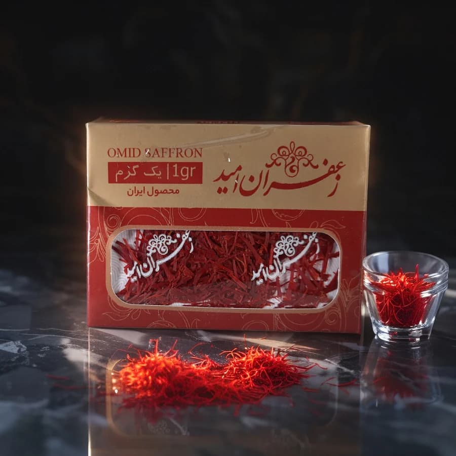 زعفران سرگل امید (۱ گرمی) | عطر و رنگ بینظیر — تصویر ۵