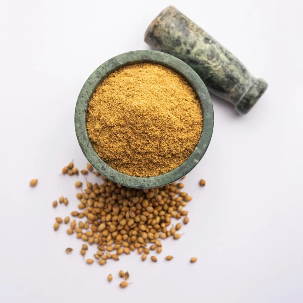 تخم گشنیز و پودری ۱۵۰ گرم ادویه‌ای معطر و خوش‌طعم — تصویر ۳