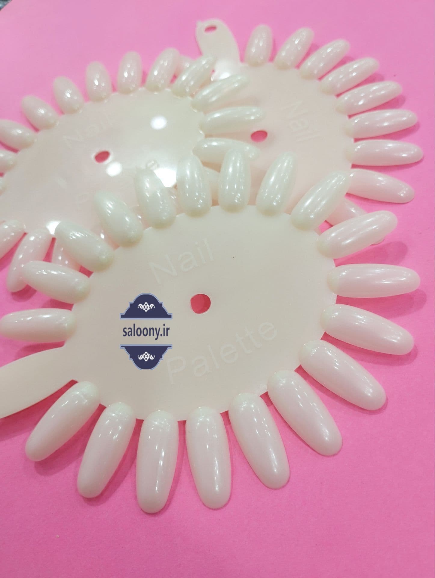 پالت طراحی ناخن دایره ای ( خورشیدی ) (Nail Palette) بسته 10 عددی