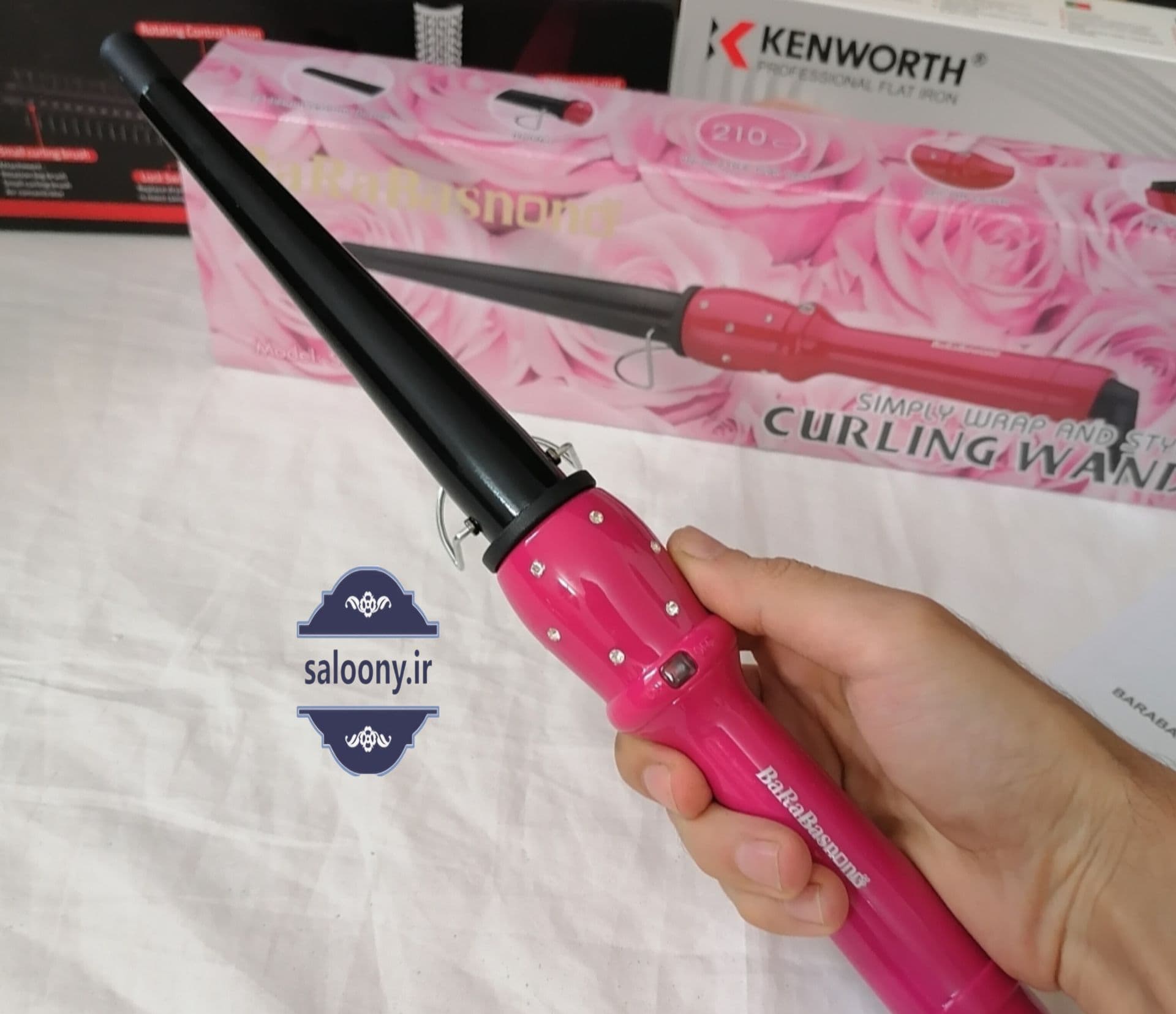 فر مو مخروطی بابلیس بارا باس نانو Barabasnono | Curling Wand – ST2218
