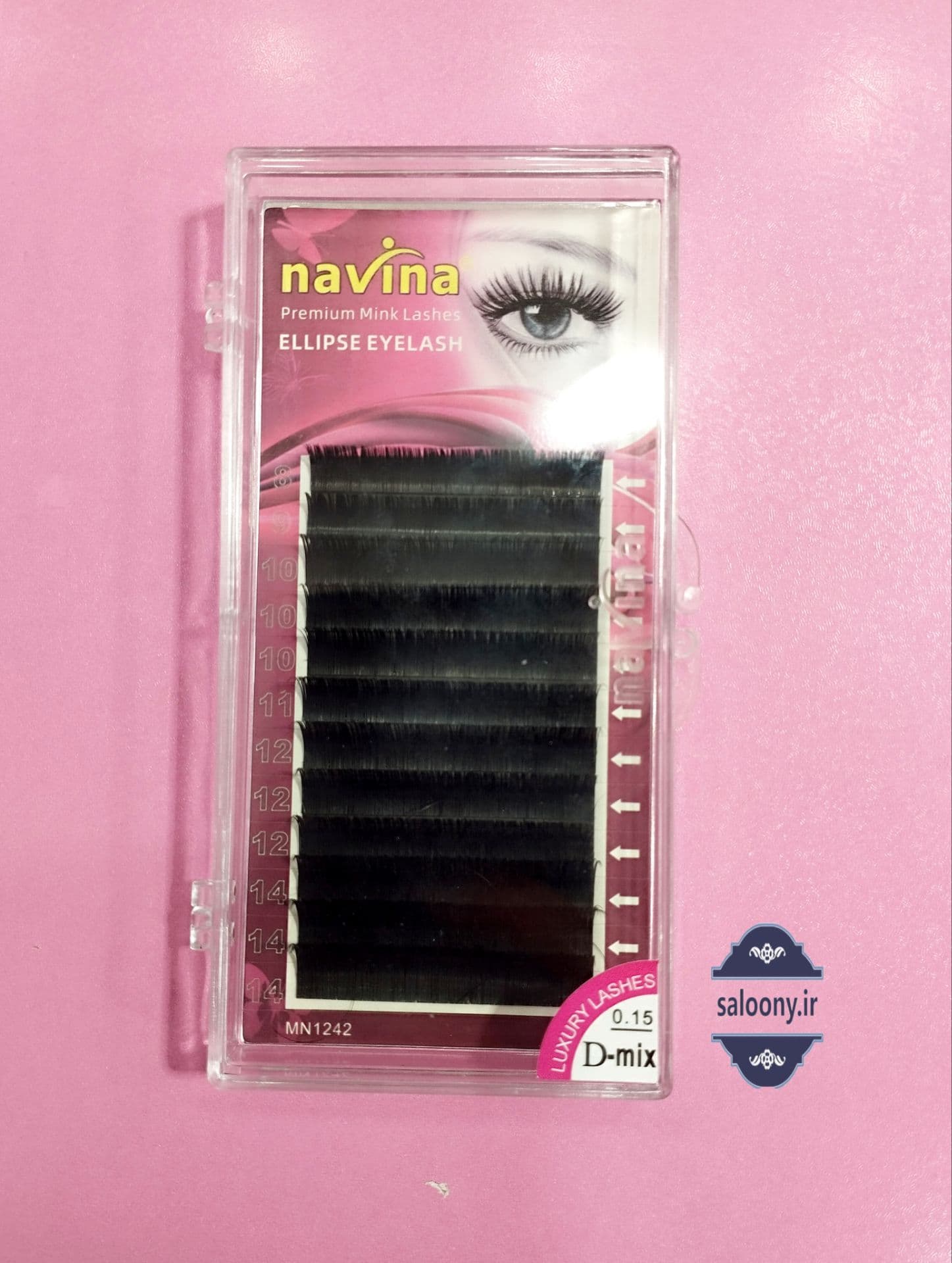 پالت مژه ناوینا MIX فر D ضخامت0.015 – NAVINA — تصویر ۹