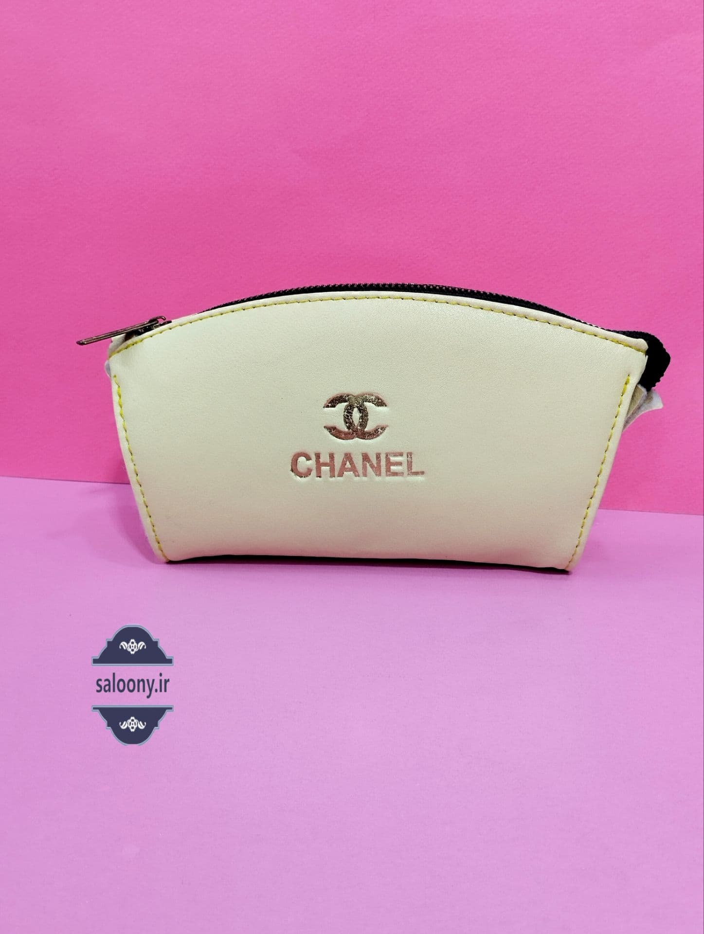 کیف آرایشی مدل CHANEL – رنگ زرد