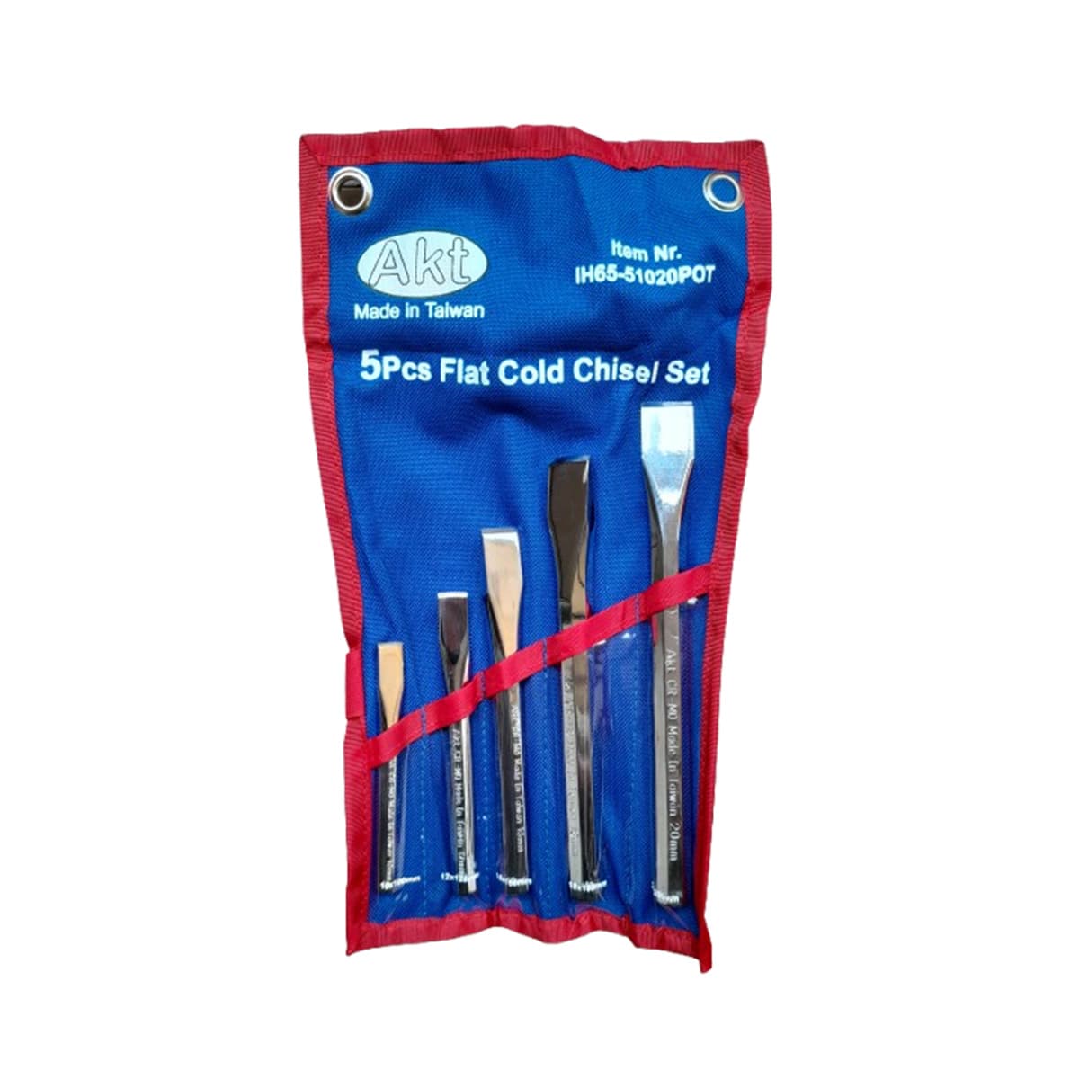 سری قلم تخت فولادی 5 عددی کیفی AKT کد IH65-51020POT — تصویر ۳