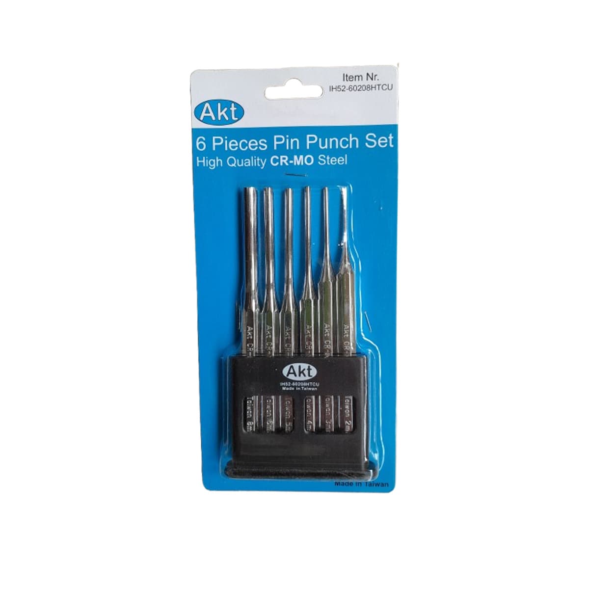 سری سنبه پین 6 عددی پایه پلاستیکی AKT کد IH52-60208HTCU — تصویر ۲