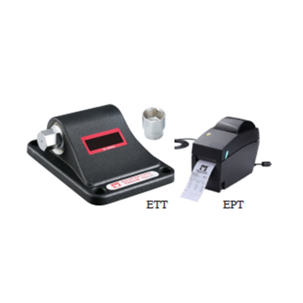 پرینتر و تست ترکمتر 25 – 500 نیوتن AKT کد ETT500NP+EPT