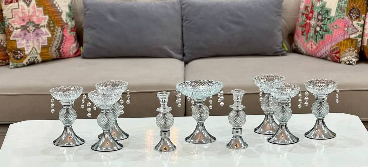 هفت سین باکارات پایه سیلور کد 1395