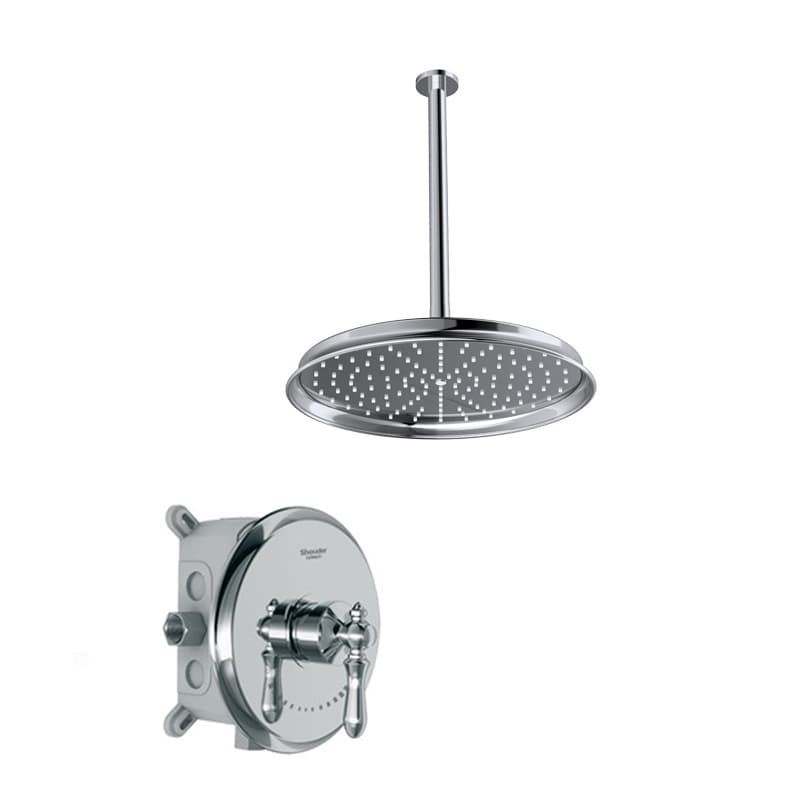 شیر دوش توکار شودر مدل زیگموند تیپ 1 brass