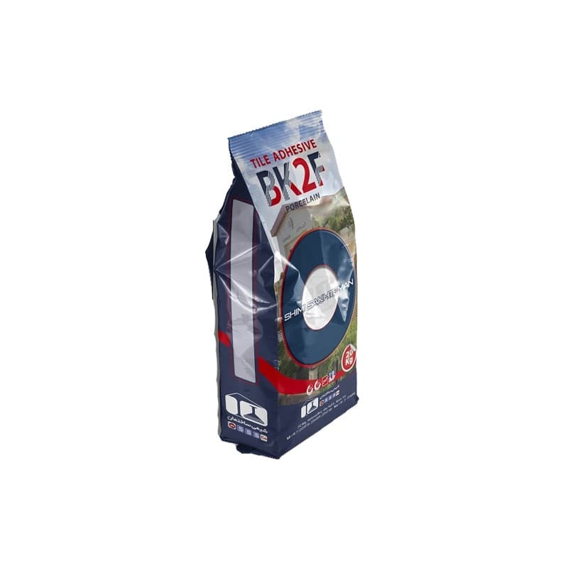 چسب کاشی پودری شیمی ساختمان مدل BK2F-سفید (20 کیلوگرمی)