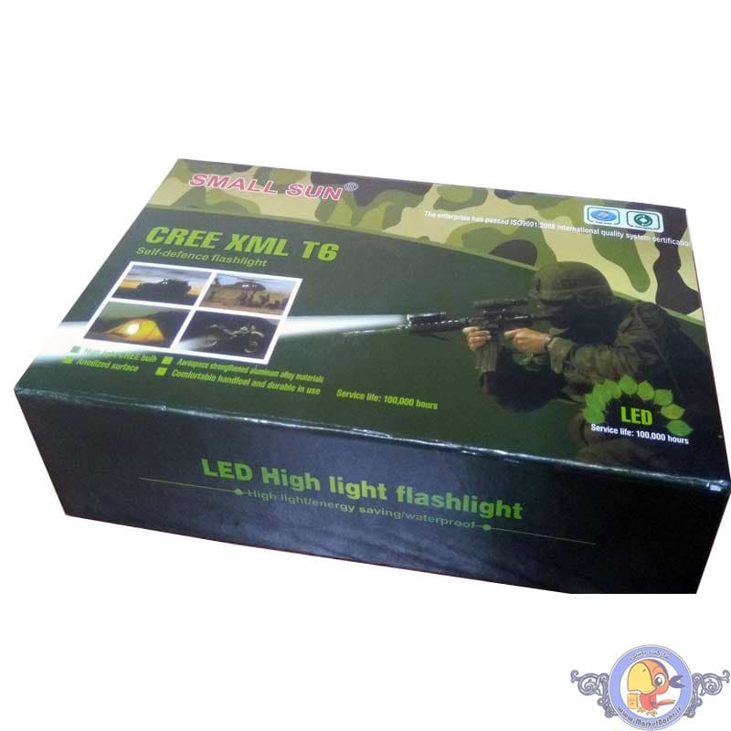 چراغ قوه پلیسی اسمالسان Small Sun ZY-F658T Flashlight — تصویر ۱۱
