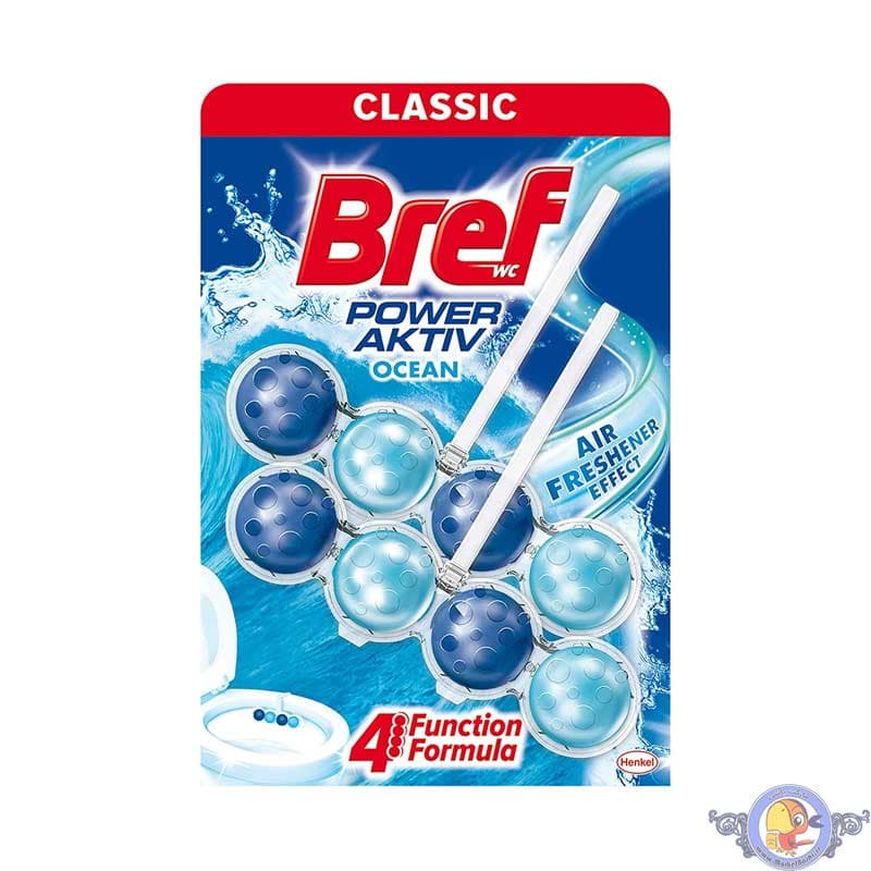 قرص ضدعفونی و خوشبوکننده سرویس بهداشتی بریف BREF Power Aktiv — تصویر ۵