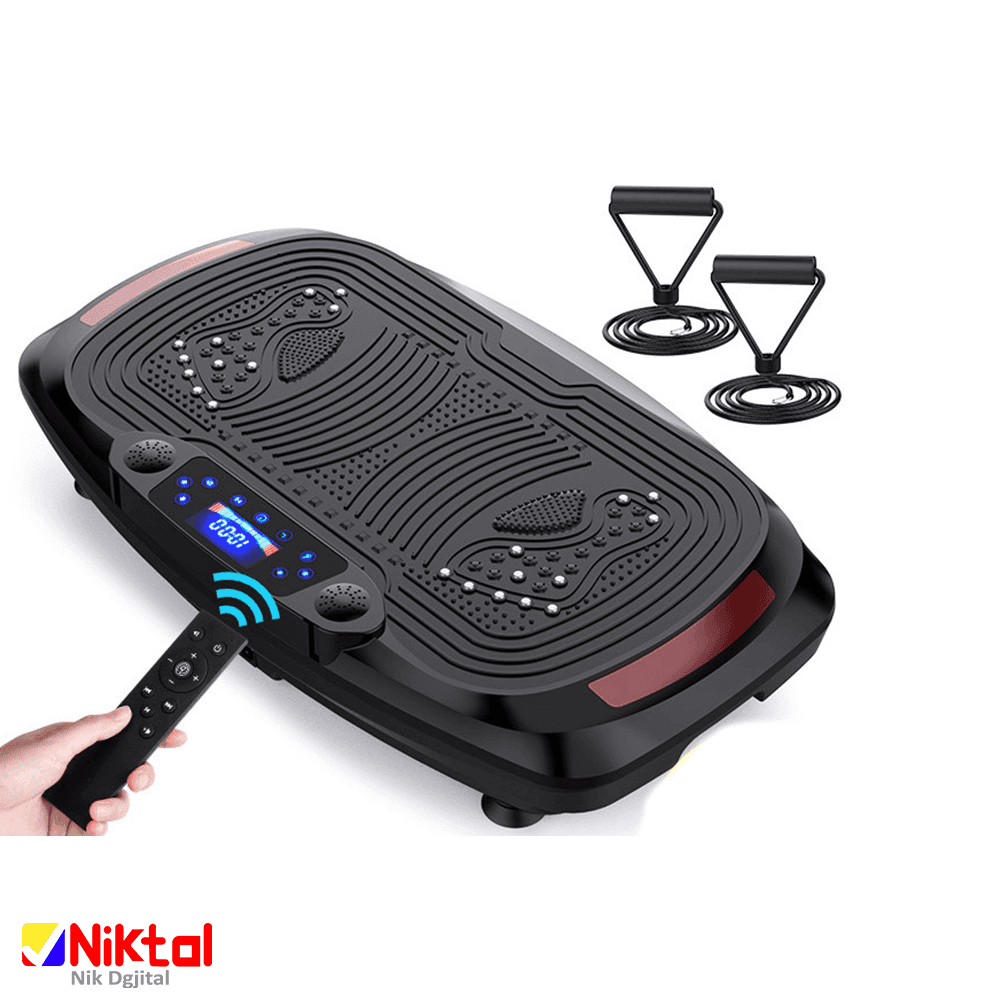 دستگاه ویبراتور لاغری ایستاده آیجویر مدل FR-168 | دارای کنترل از راه دور | صفحه هوشمند لمسی — تصویر ۸