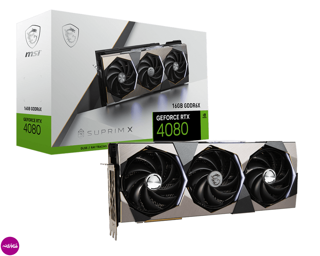 کارت گرافیک ام اس آی MSI GeForce RTX 4080 16GB SUPRIM X — تصویر ۹
