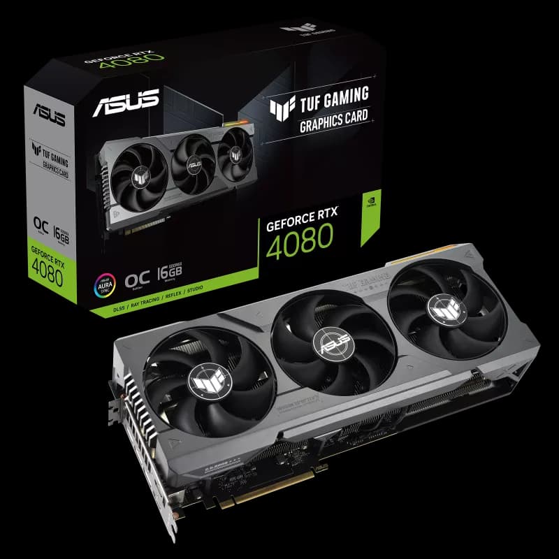 کارت گرافیک ایسوس TUF Gaming GeForce RTX 4080 16GB GDDR6X OC