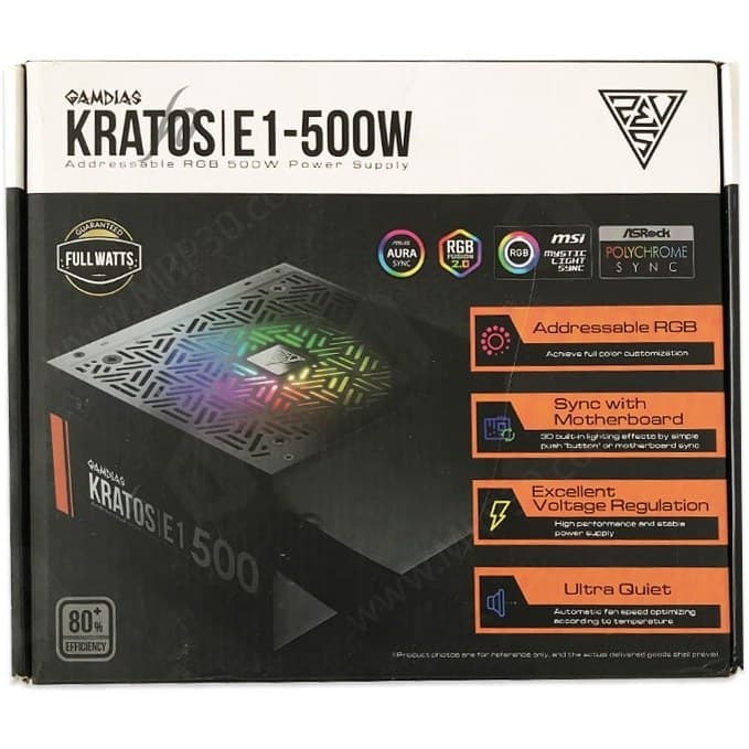 پاور گیم دیاس مدل KRATOS E1-500 (500w)