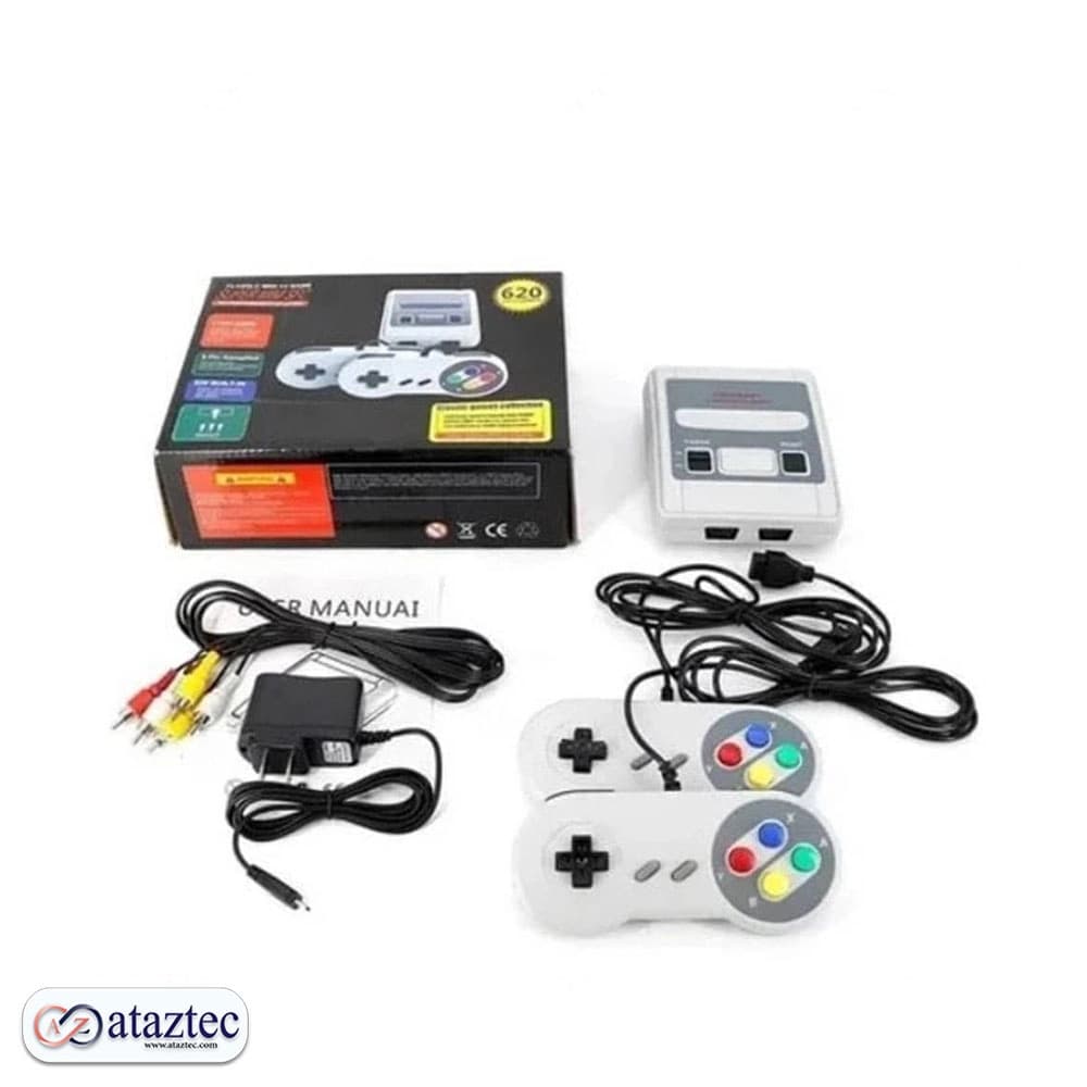 کنسول بازی SUPER MINI SFC KAP-6 تجربه‌ای نوستالژیک با 620 بازی کلاسیک — تصویر ۷