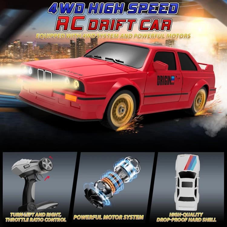 ماشین کنترلی دریفت بی ام وه DC777A E30 — تصویر ۳