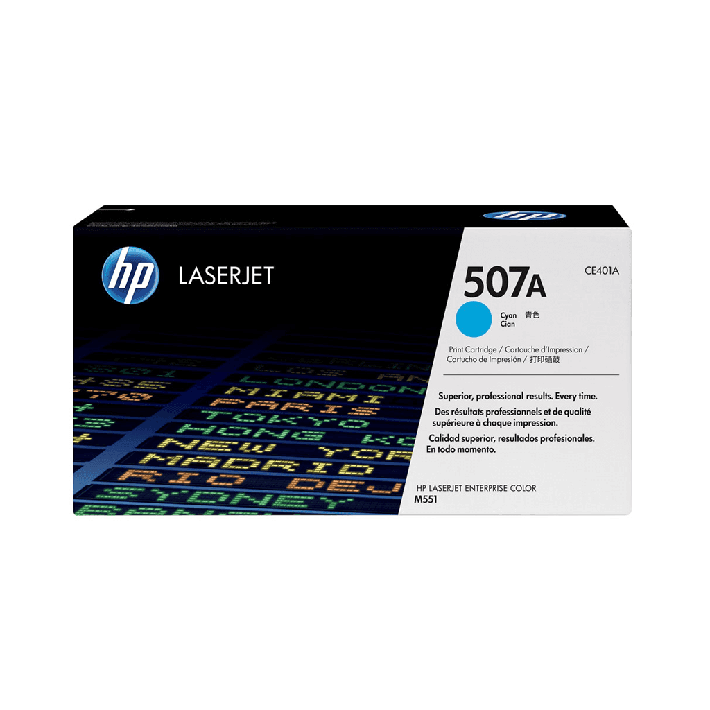 کارتریج 507A آبی اچ پی HP 507A Cyan Cartridge — تصویر ۴
