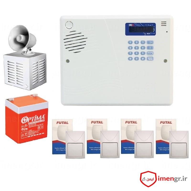 پکیج کامل دزدگیر سایلکس SILEX سیمکارتی