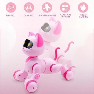 ربات اسباب بازی کنترلی گربه مدل HAPPY KITTEN_اسباب بازی ربات — تصویر ۵