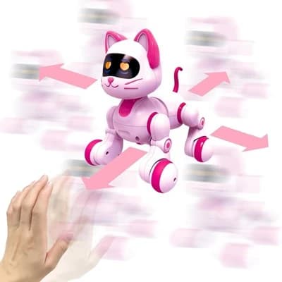 ربات اسباب بازی کنترلی گربه مدل HAPPY KITTEN_اسباب بازی ربات — تصویر ۶