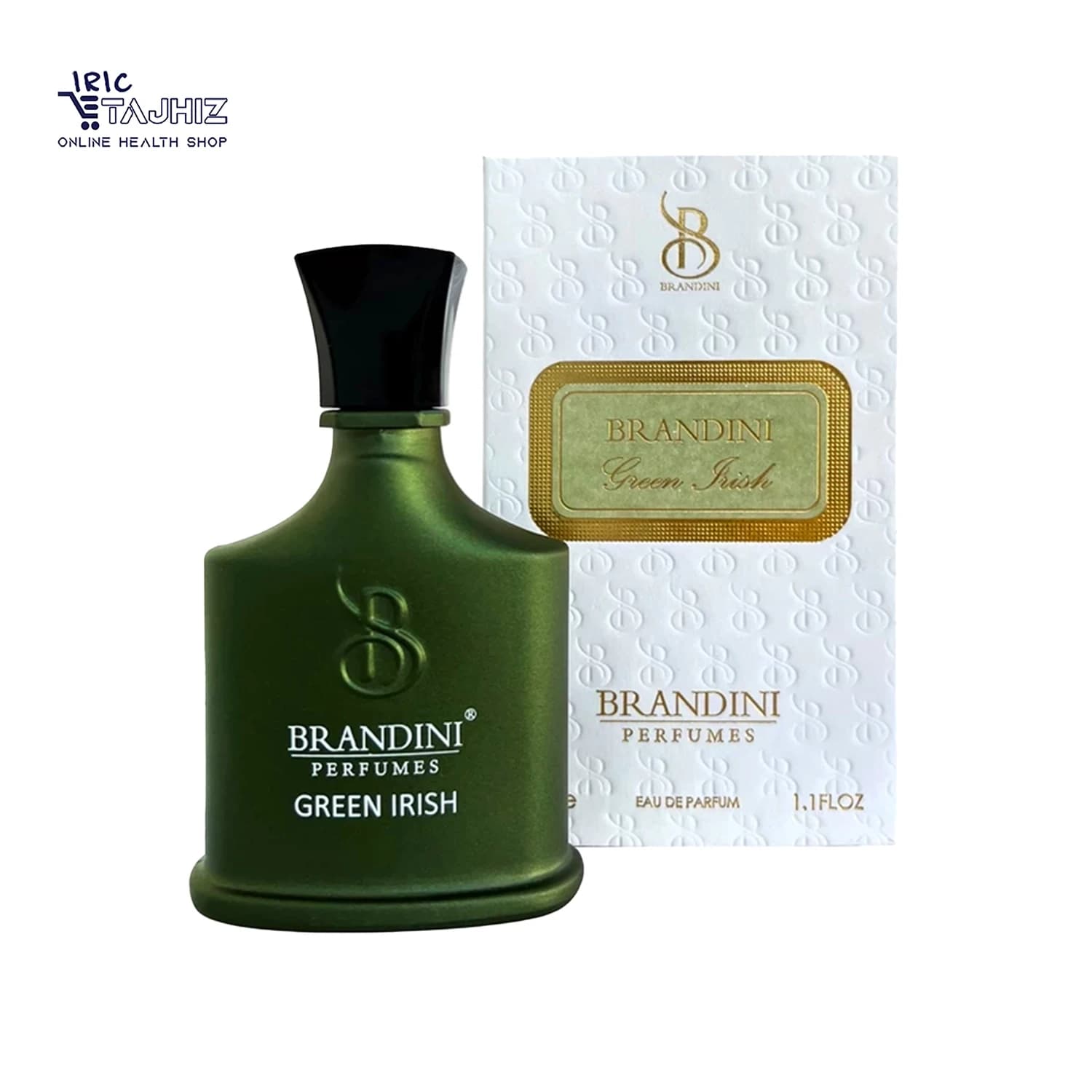 عطر جیبی مردانه برندینی مدل کرید گرین آیریش Green irish — تصویر ۲