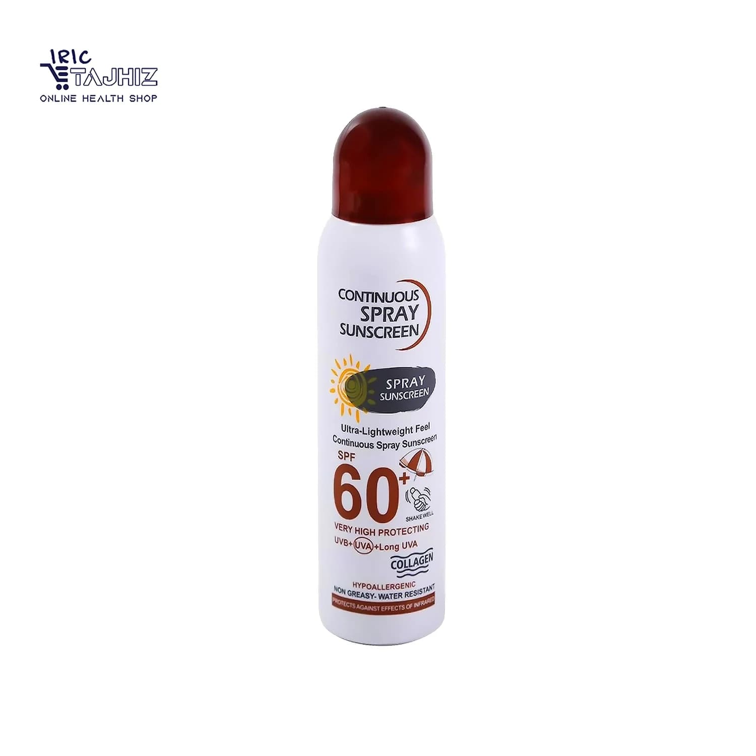 اسپری ضد آفتاب وکالی SPF 60