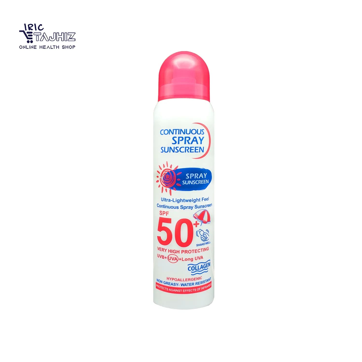 اسپری ضد آفتاب وکالی SPF 50 — تصویر ۴