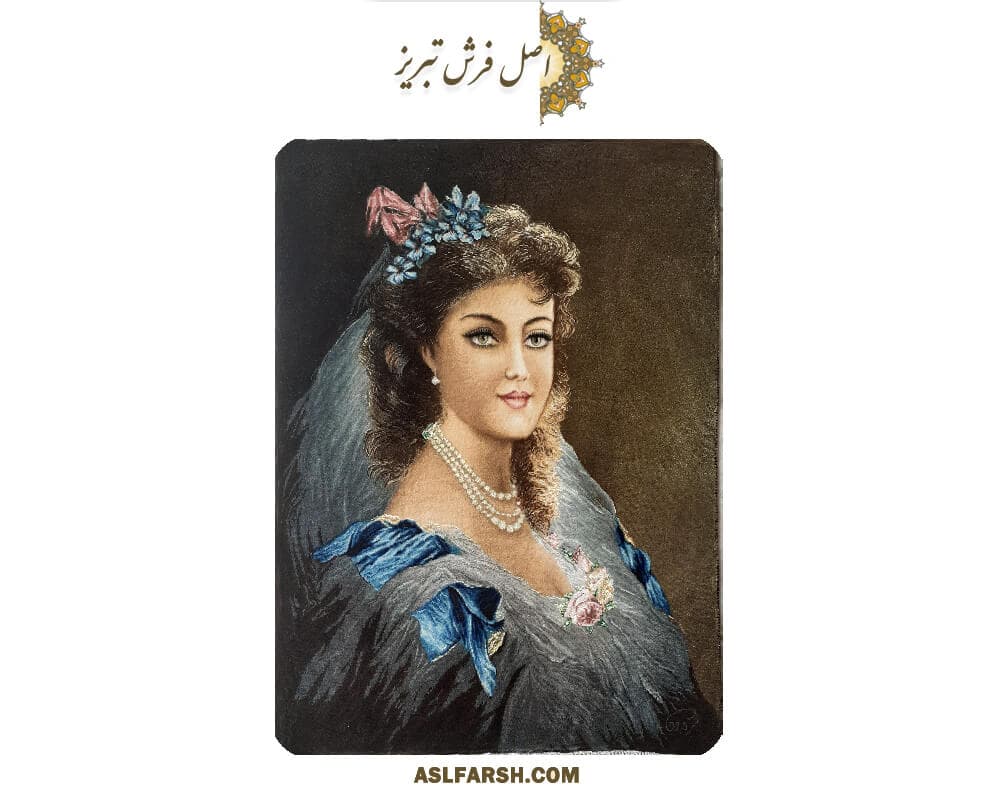 تابلو فرش دستباف پرنسس — تصویر ۵