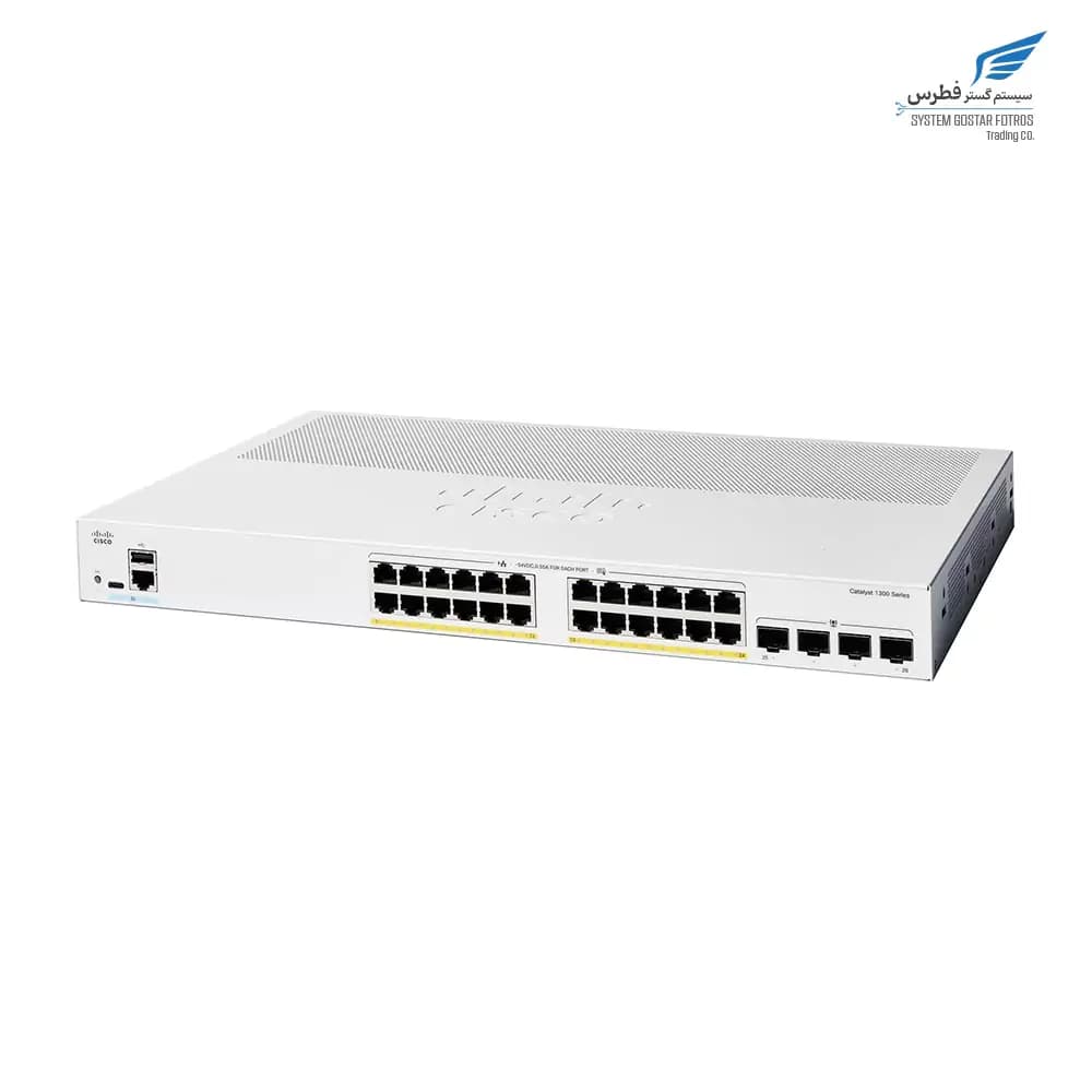 سوئیچ سیسکو C1300‑24FP‑4G (آکبند – ۲۰۲۵)