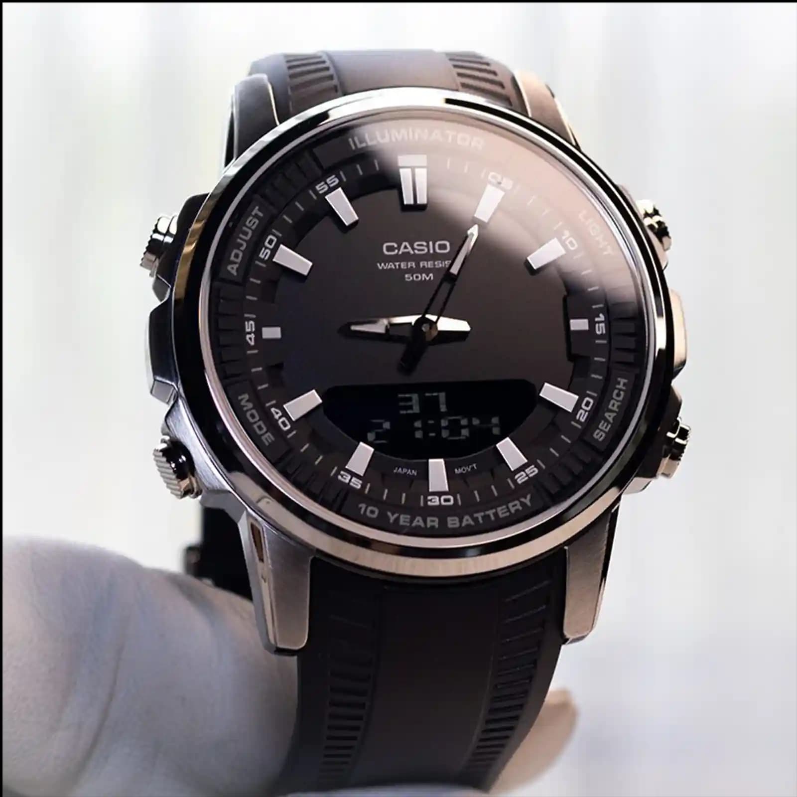 ساعت مچی مردانه کاسیو مدل AMW-870-1A — تصویر ۱۱