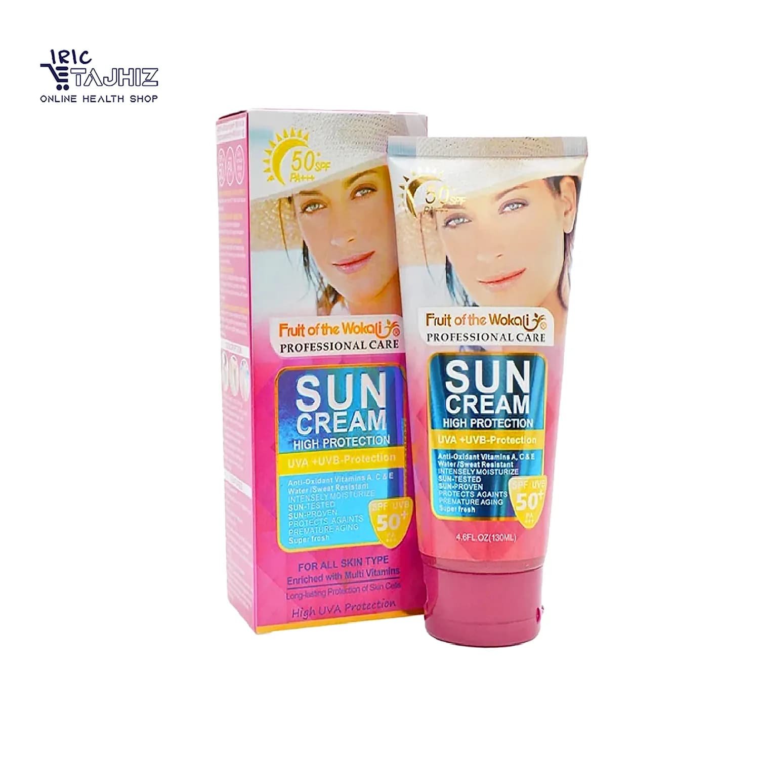 ضد آفتاب وکالی spf 50 بی رنگ — تصویر ۳